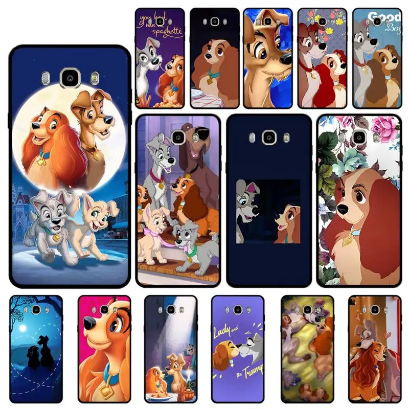 

Disney Lady and the Tramp Phone Case for Samsung J 4 5 6 7 8 prime plus 2018 2017 2016 J7 core