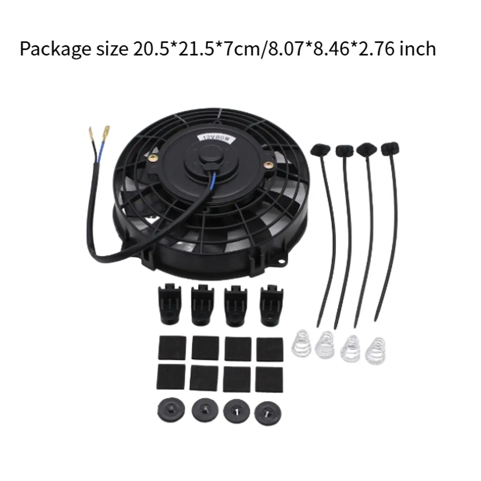 Универсальный электрический вентилятор охлаждения радиатора замена простой в