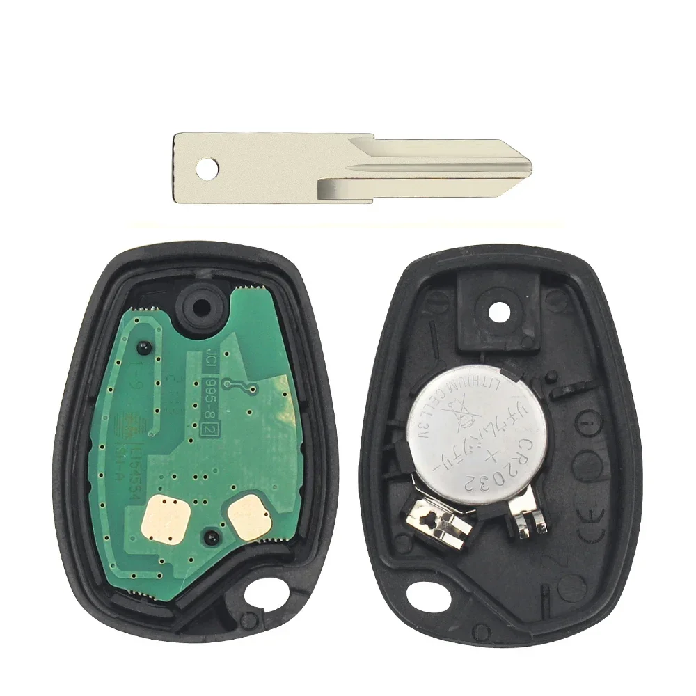 Фото KEYYOU новый 1 шт. дистанционный ключ от машины для Renault Trafic Vauxhall Vivaro Sandero Logan символ Dacia Duster 4A PCF7961M чип HITAG AES №2