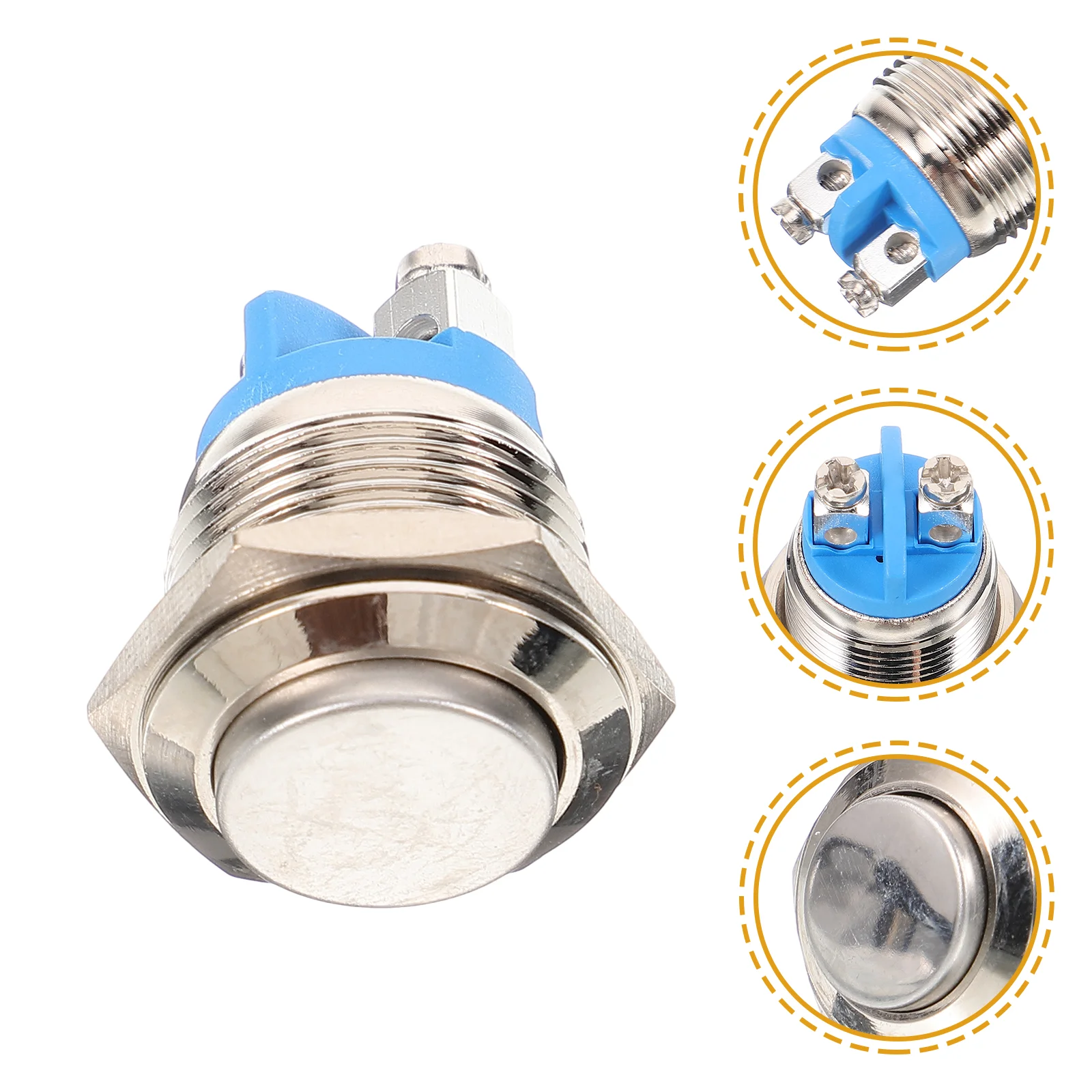 

2 шт., металлические кнопки для дверного звонка