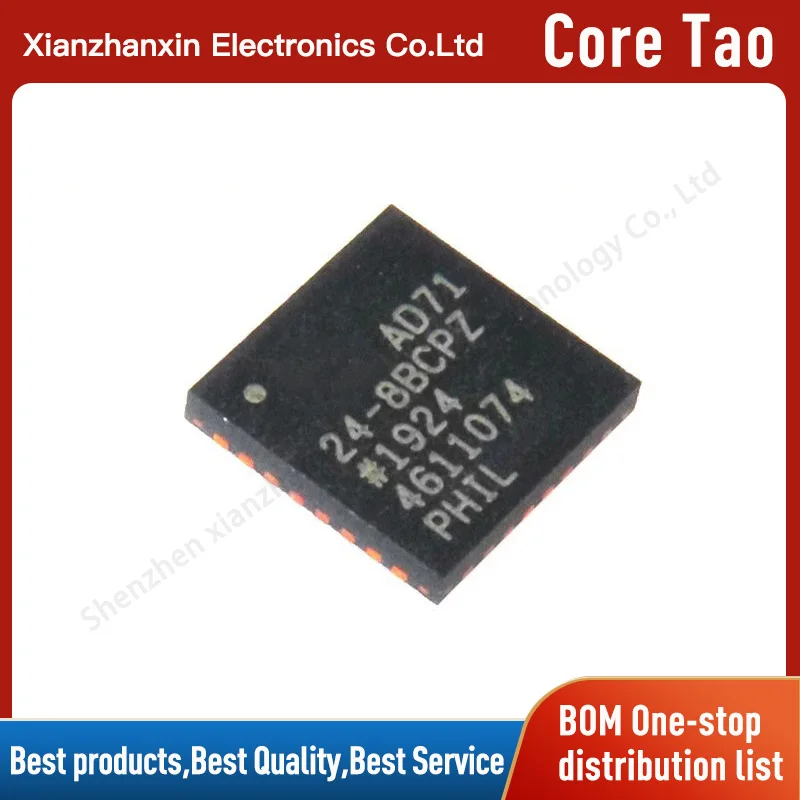 1 шт./партия Φ AD71 24-8BCPZ AD7124-8BCPZ-RL7 8 каналов 24 AD преобразователь IC chip