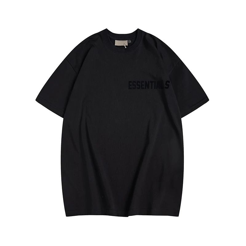 

Essentials Oversized T-Shirt for Men FG Movement Women's Short Sleeve T-shirts Top Loose Cotton Hip Hop Streetwear Brand