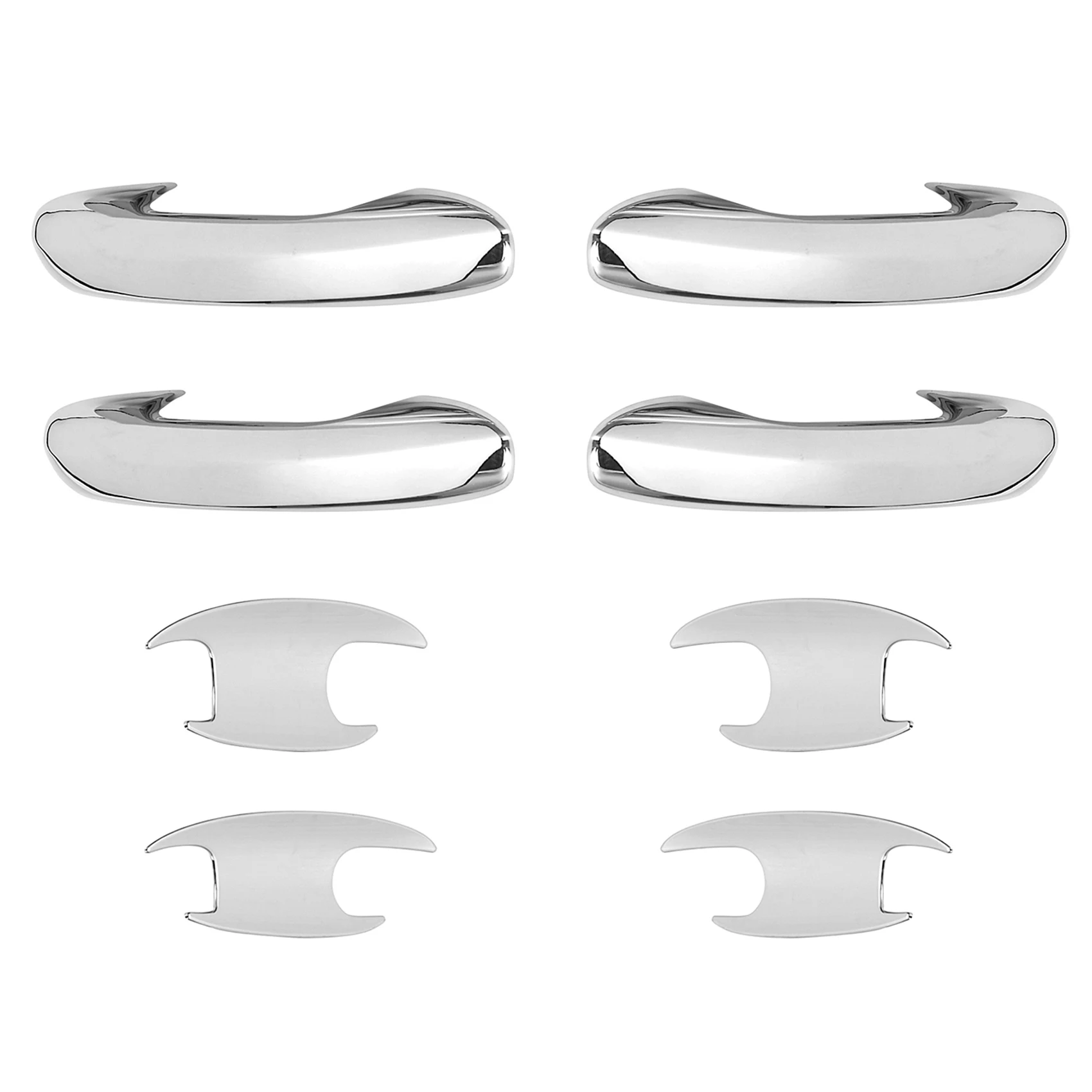 

For Mercedes Benz C-Class W206 2022 Car Door Handle Bowl Cover Cup Cavity Trim Insert Catch Molding Garnish Chrome