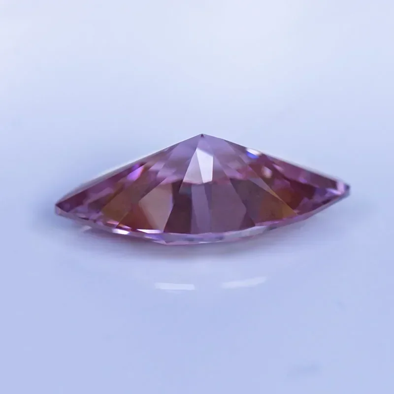 Муассанит Сакура розового цвета маркiза VVS1 бусины для ювелирных украшений