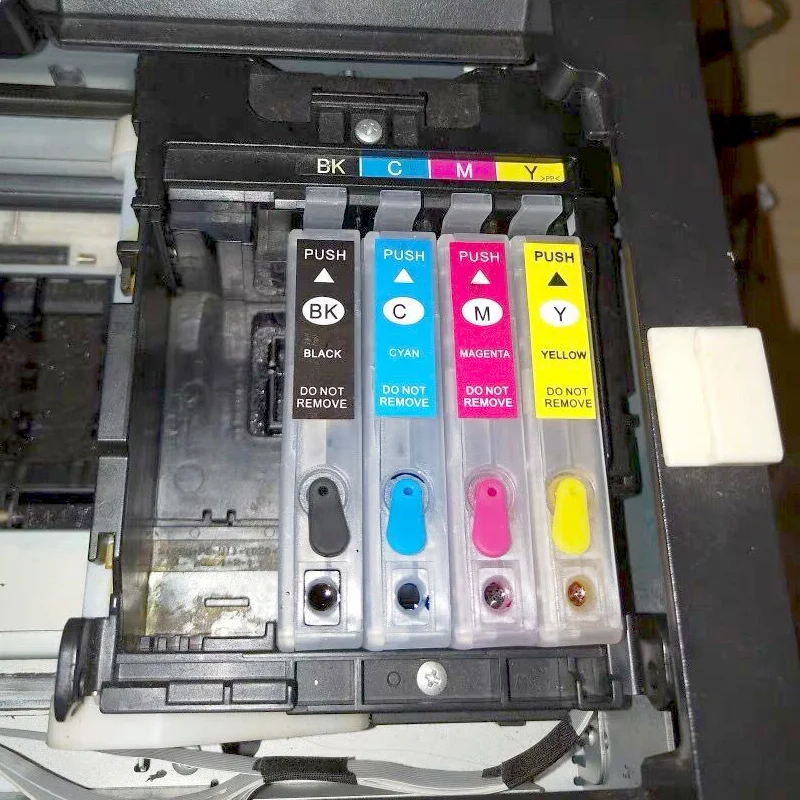 CISSPLAZA 1x 603XL картридж с чернилами С одноразовым чипом + сброс совместимый epson XP4100 -