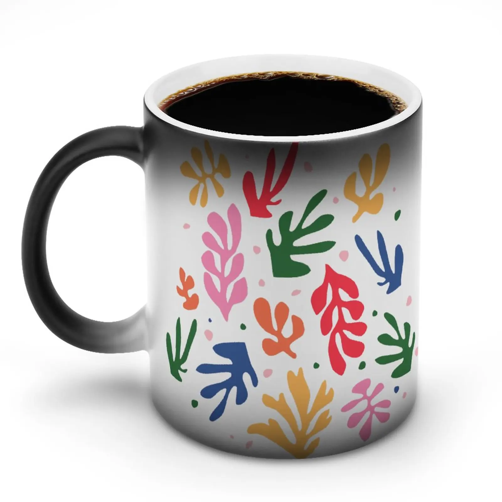 

Кружка для фотографий, с цветами, меняющими цвета, для креативных керамические Эспрессо-чашки