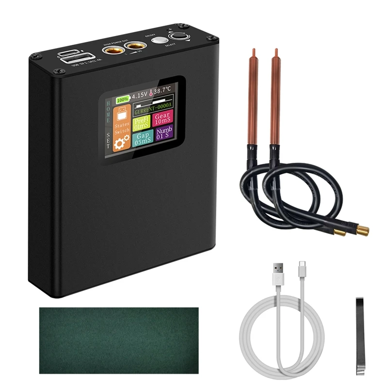 

1.8 Inch LCD Color Screen For MINI Hand-Held Spot Welder Household Portable 30 Gear Adjustable
