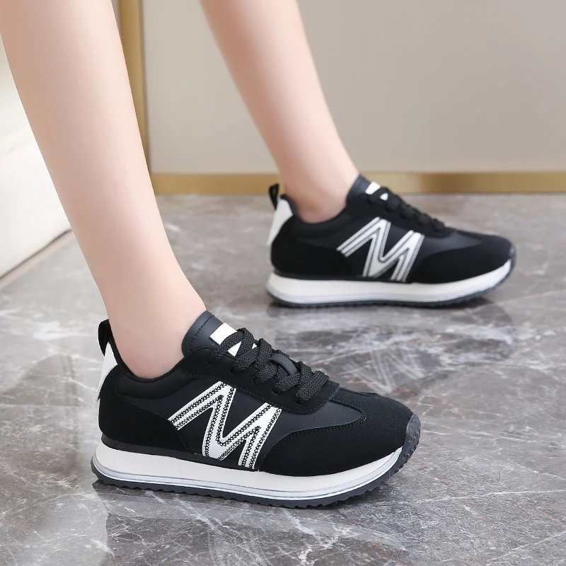 Кроссовки CRLAYDK хлеб для женщин обувь на платформе с буквенным принтом со