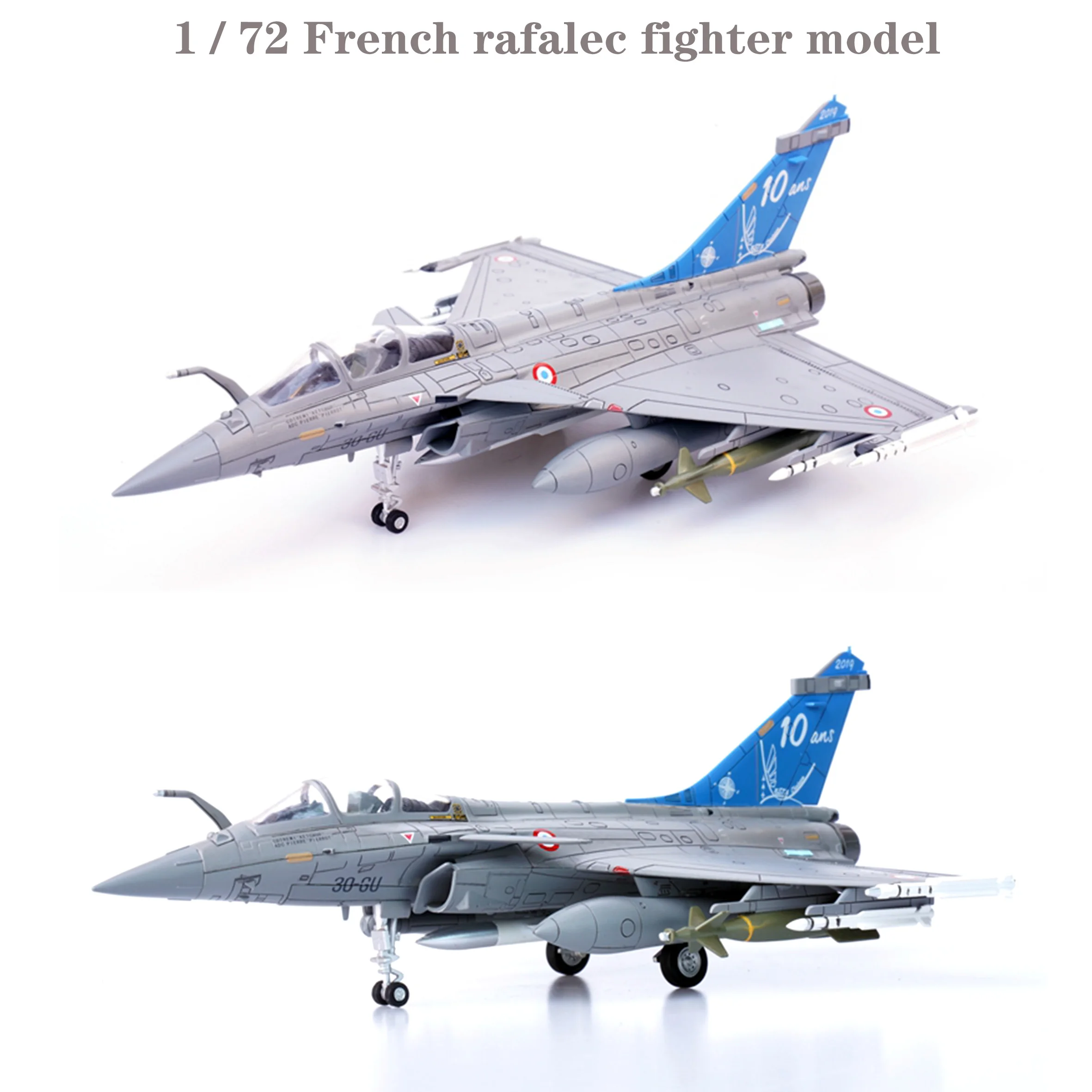 

Fine 1 / 72 French rafalec fighter model 2019ESTA Alloy aircraft model