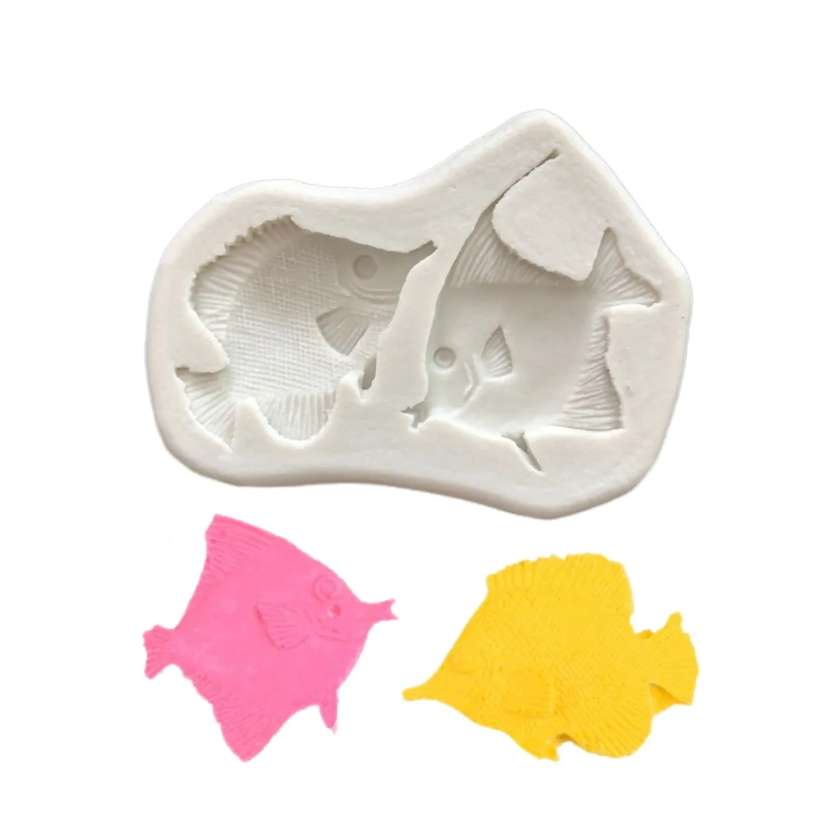 

3D Cartoon Ocean Fish Fondant Shell Conch Cake Silicone Mold Candy Chocolate Mould DIY Baking Decoration Tools Animal Resin Art