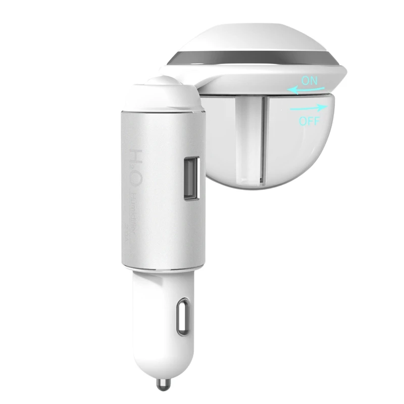 

Car Humidifier Mini Air Purifier Aroma Diffuser Air Freshener Purifier for Water Soluble Essential Oils