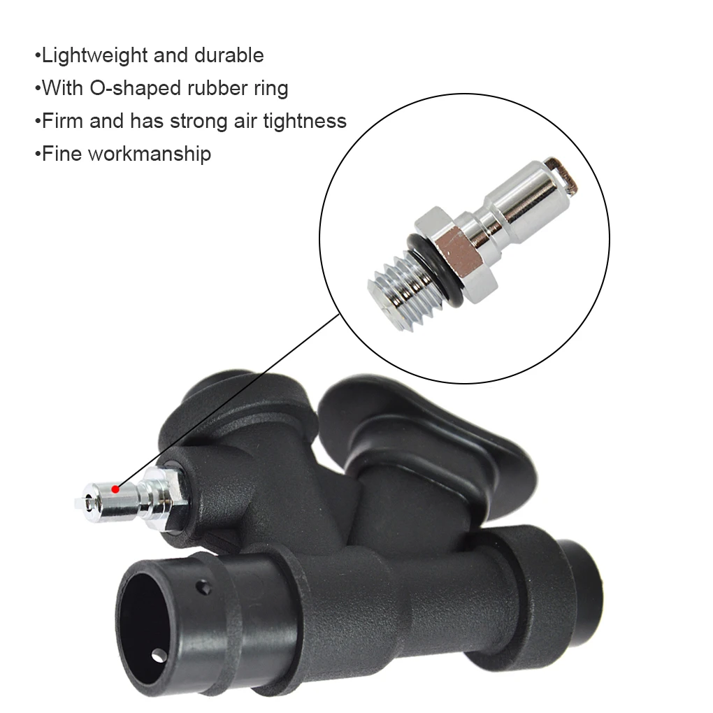 

Адаптер выхлопного клапана для дайвинга, разъем BCD, подводная поставка, надувная головка, износостойкий сменный конвертер