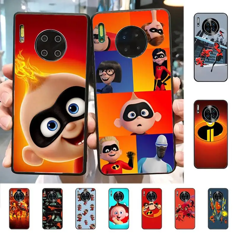 

Disney The Incredibles Phone Case for Huawei Mate 20 10 9 40 30 lite pro X Nova 2 3i 7se
