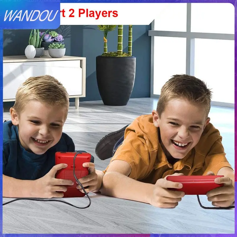 

Macaron Game Console 800mah Childrens Game Console Retro Handheld Mini Game Machine 3 Inch 500 Games
