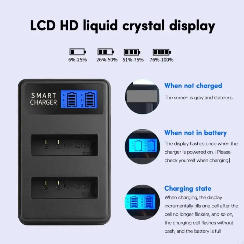 Зарядная станция T3LB AZ16-1 USB для Xiaoyi Yi 4k Lite Action