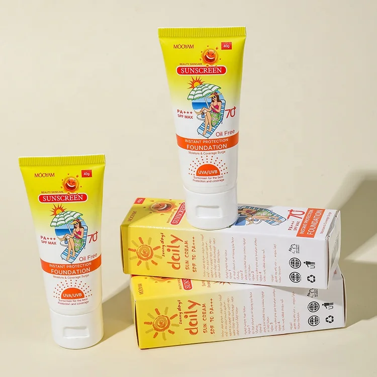 

SPF 70 Face Sunscreen Protector Facial Solar Sun Block Isolation Lotion SPF 70 Body Sunscreen PA++++ Anti-Shine Invisible Fluid