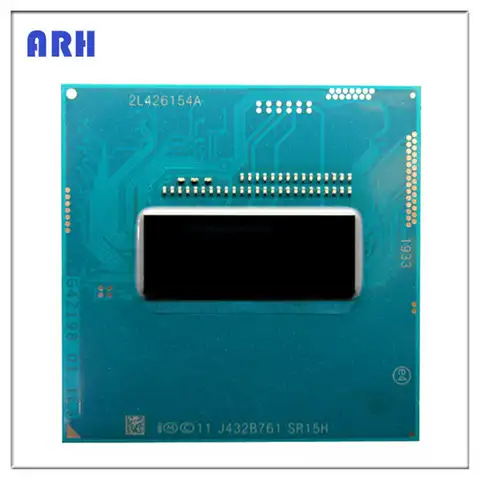 Процессор Core i7-4700MQ i7 4700MQ SR15H, 2,4 ГГц четырехъядерный восьмипоточный ЦПУ, 6 Мб, 47 Вт, Разъем G3 / rPGA946B