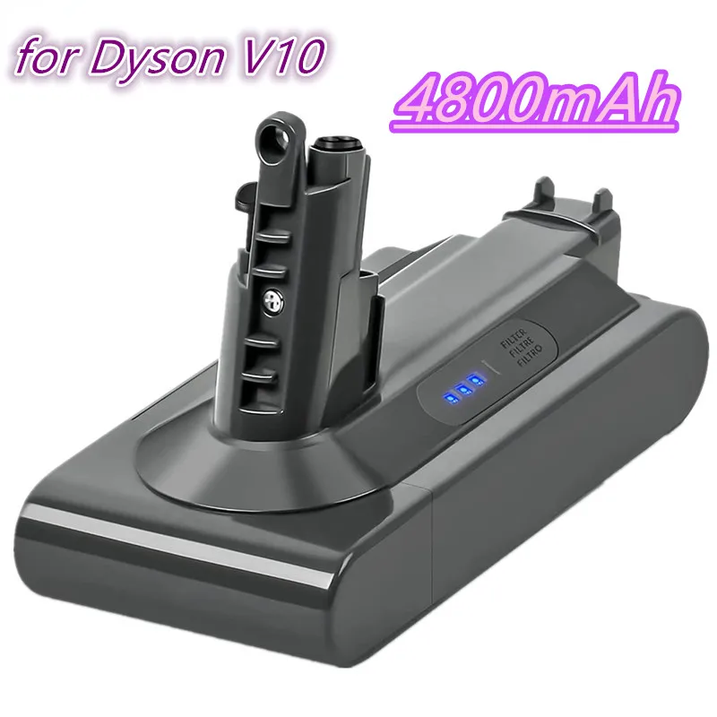 

Литий-ионный аккумулятор для Dyson V10 4800 мАч, 25,2 в
