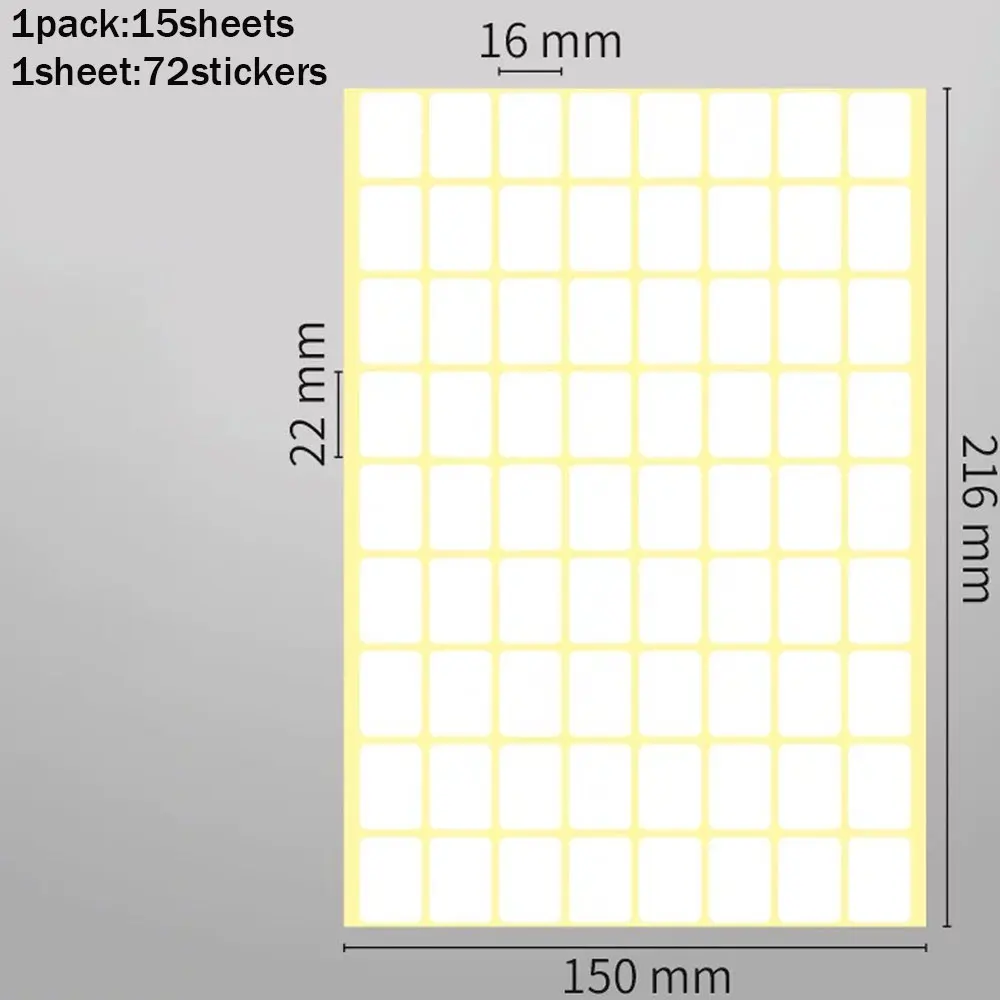 

Матовая самоклеящаяся этикетка