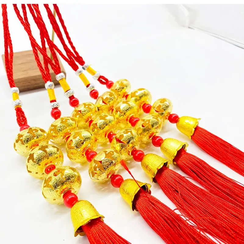 

Small Lantern Ornaments Chinese Knot Tassel Decoration Products New Year Houswarming Car Ornaments Decoration Products