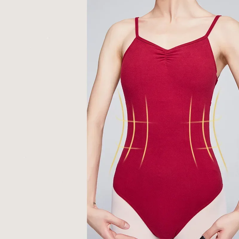 Cosbao балетные трико для женщин и взрослых камзол без рукавов гимнастический