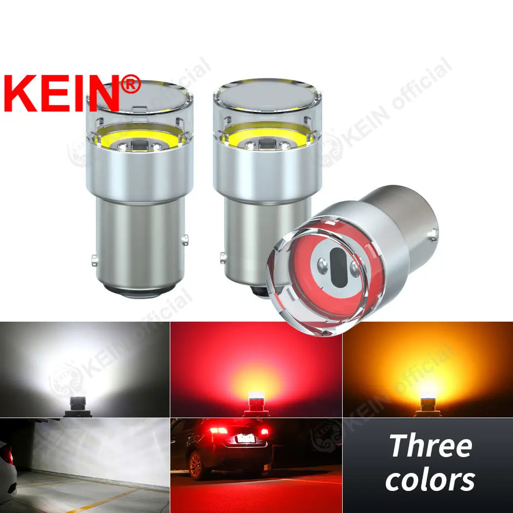 

KEIN 12V 24V COB Car Light 1156 BA15S P21W S25 R5W R10W 1157 BAY15D P21/5W Led Bulb Rear Fog Tail Park Brake Reverse Signal Lamp