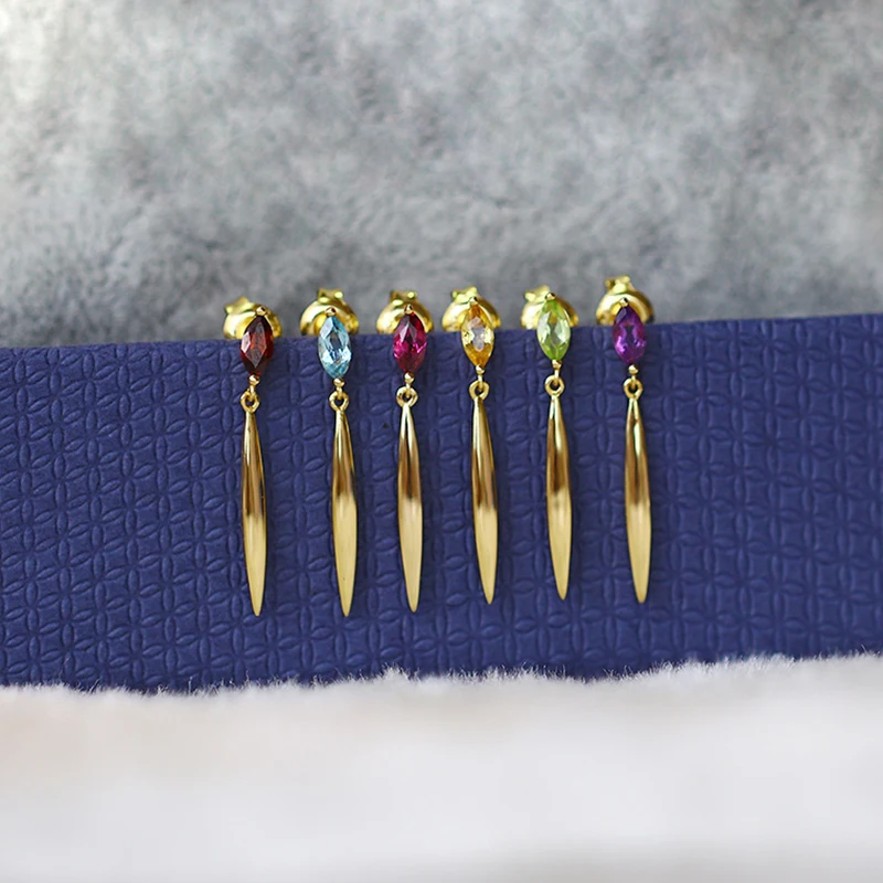 Классический дизайн S925 Серебряные легкие Роскошные Очаровательные