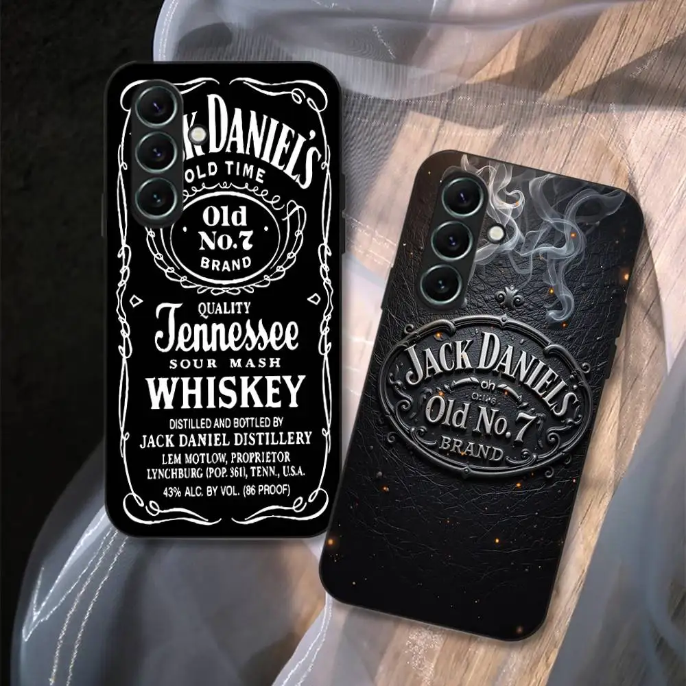 Чехол для телефона с логотипом виски-бренда J-Jack D-Daniel для Samsung S 24 Fe 25 Ultra Plus 20 Lite 21 30 22 23 24 22 Ultra 5G Fundas (art.: 3920dce6745fe) - 3920dce6745fe