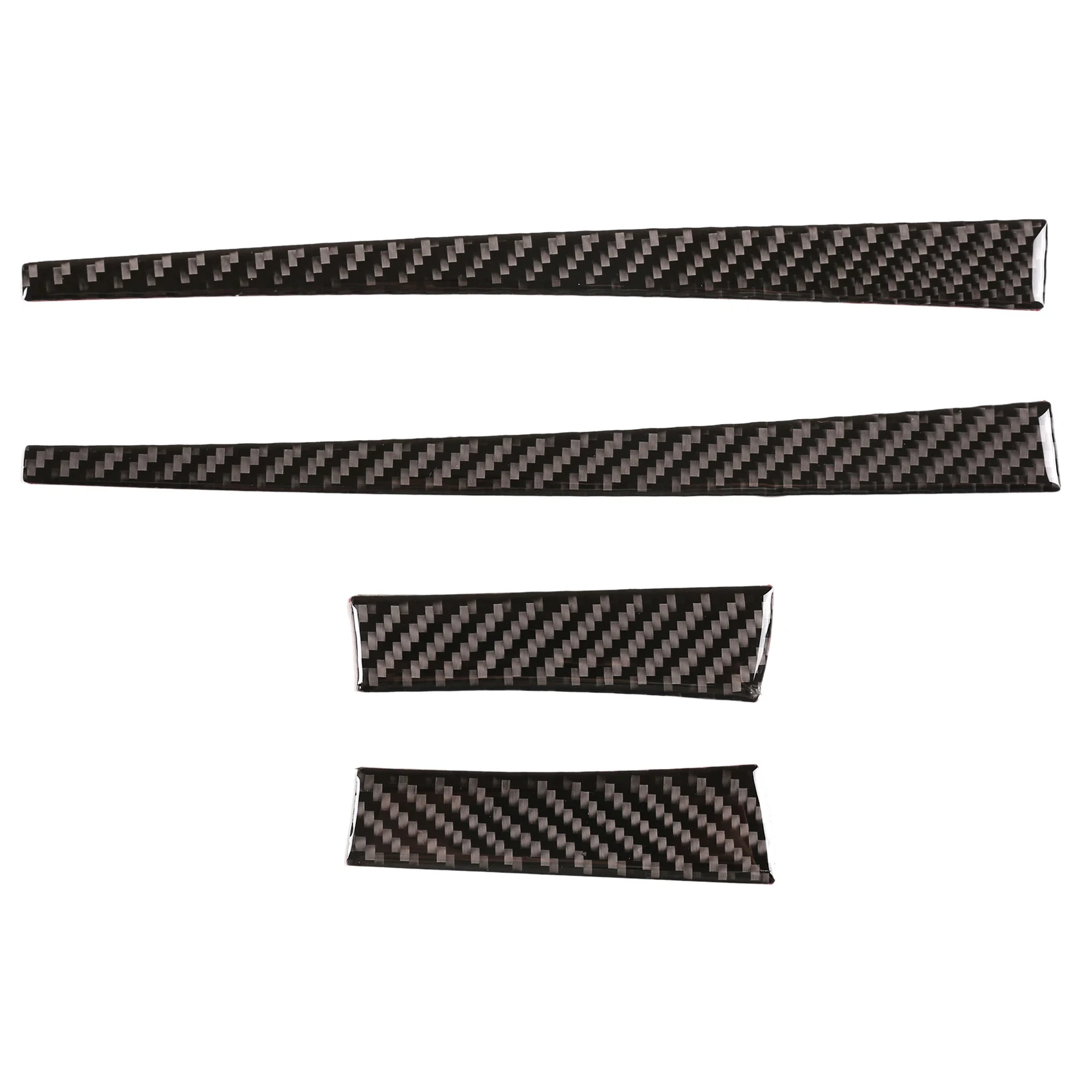 

For 2015-2021 Carbon Fiber Car Side Rearview Mirror Lid Strip Cover Trim