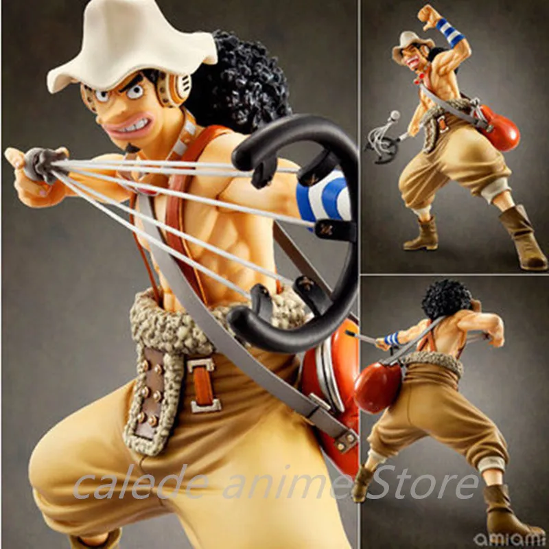 

24cm One Piece Figure Pop Usopp Action Figure Luffy The Straw Hat Pirates's Sniper Anime Figures PVC Collectable Model Toys Gift