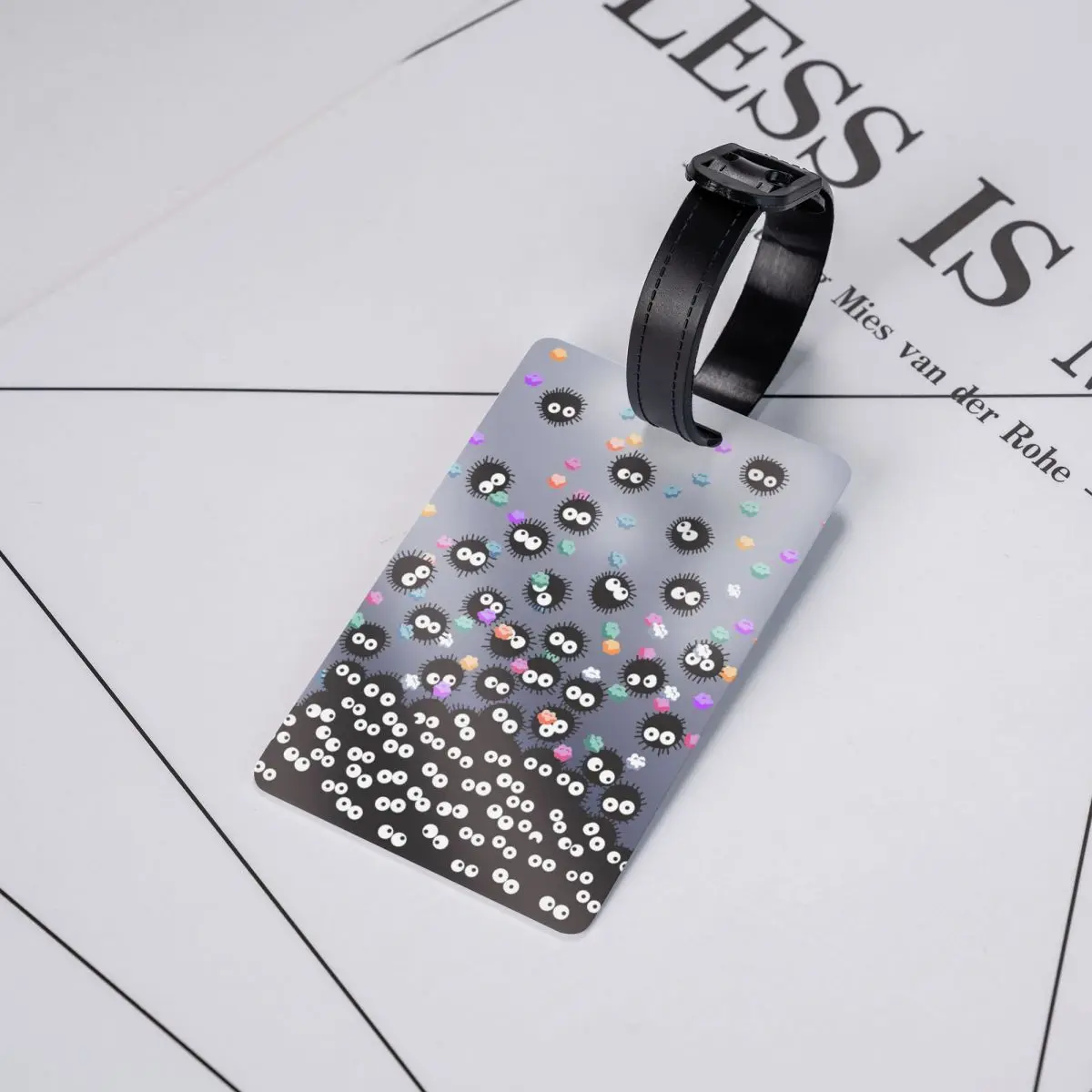 Пользовательские Тоторос Сажа Спраты Аниме Багажная бирка Унесенные призраками