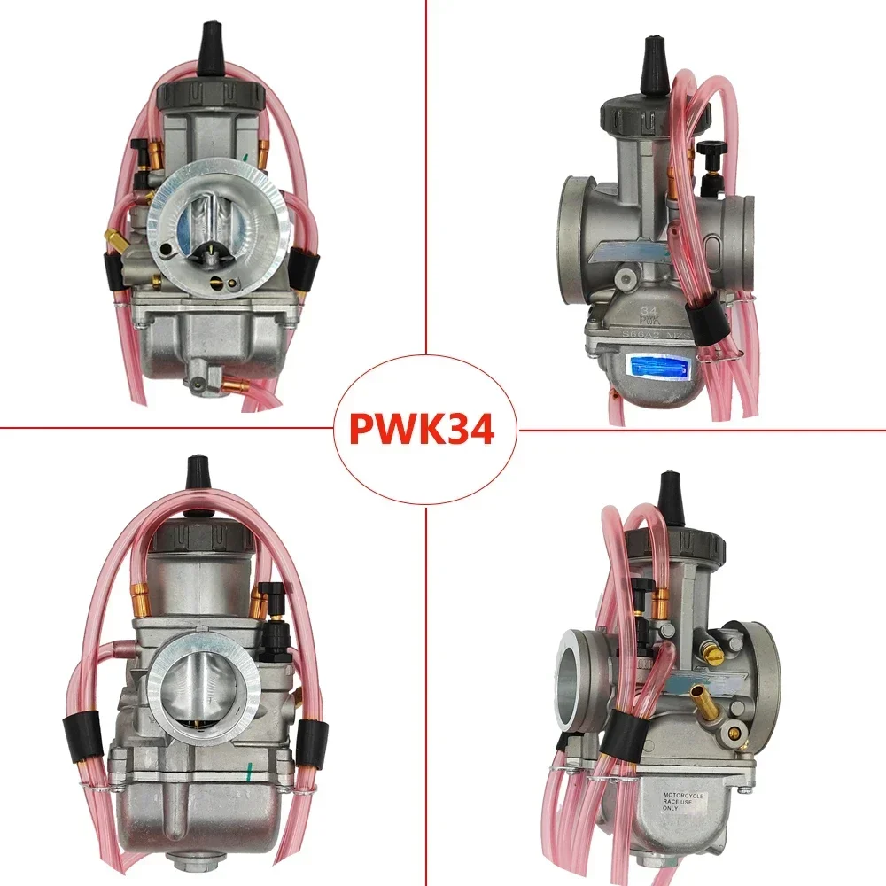 

Карбюратор Pwk 33 34 35 36 38 40 42 мм для KEIHIN PWK TRX250R 200cc-650cc 2T 4T Moto ATV Quad Go Kart внедорожный велосипед Скутер мотокросс