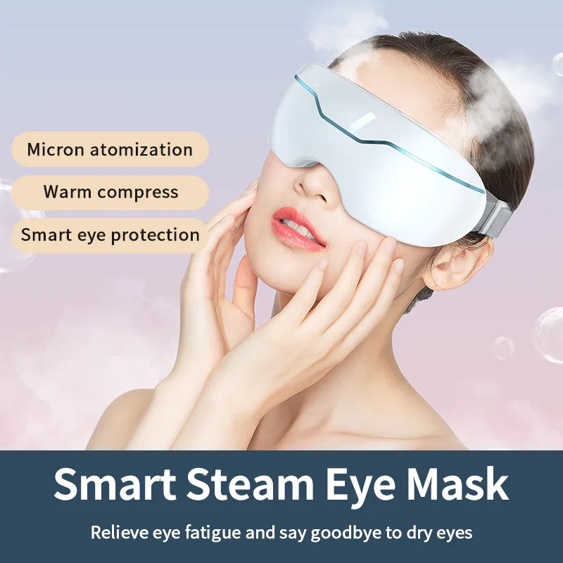 

Eye Mask Electric Eye Steam Massager Nano Steam Hot Compress Eyes Care Glasses Steamer Relief Dry Eye Fatigue Dark Circles Tired