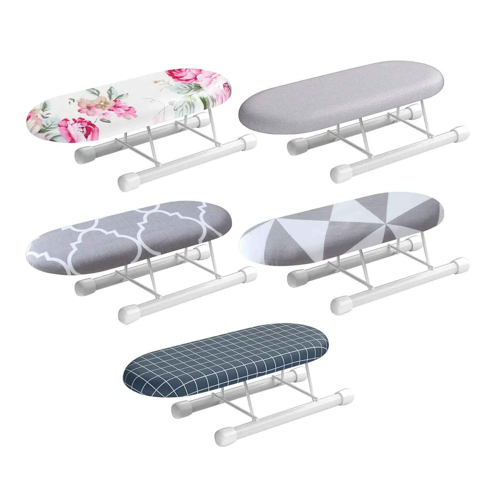 

Small Folding Ironing Board, Removable Cover, Ironing Cuffs Neckline for Apartments, Home, Travel