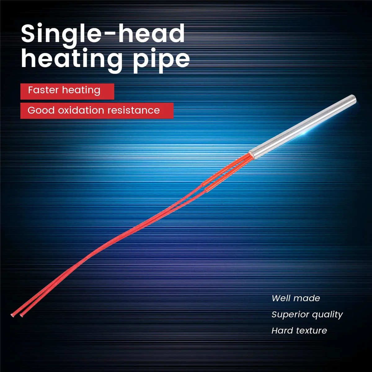 Электрический патронный нагреватель 220 В переменного тока 500 Вт 10x120 мм