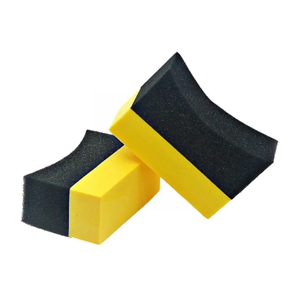 

5pcs Cleaning Sponge Car Tire Brush Wax Applicator Tyre Pads Brushes Tools Supplies Cleaning Polishing A2j1