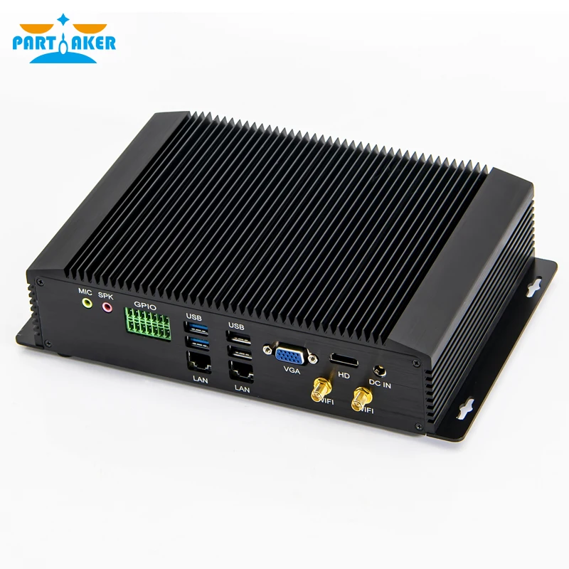 Промышленный мини-ПК Intel Core i7 8550U i5 8250U i3 6157U 7267U с 6COM RS232 RS422 RS485 HDMI VGA GPIO PS2 порта |