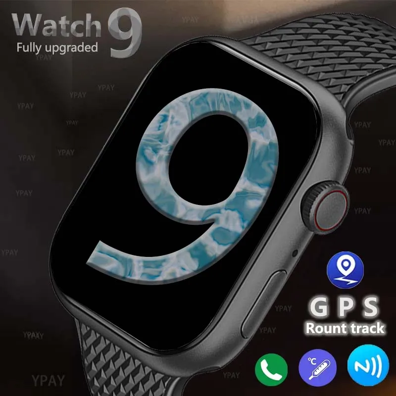 

Original new men's smartwatch 49mm Smartwatch Series 9 Wireless charging NFC Bluetooth Call IP68 waterproof women's smartwatch