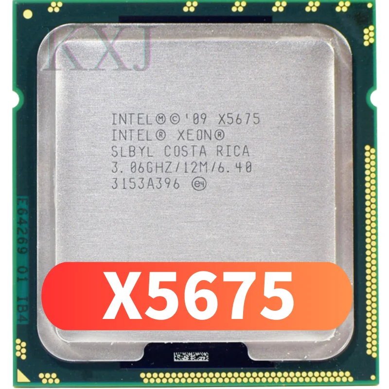 Оригинальный процессор Intel Xeon X5675/3,06 ГГц/LGA1366/12 МБ L3 95 Вт кэш/шестиядерный/серверный процессор