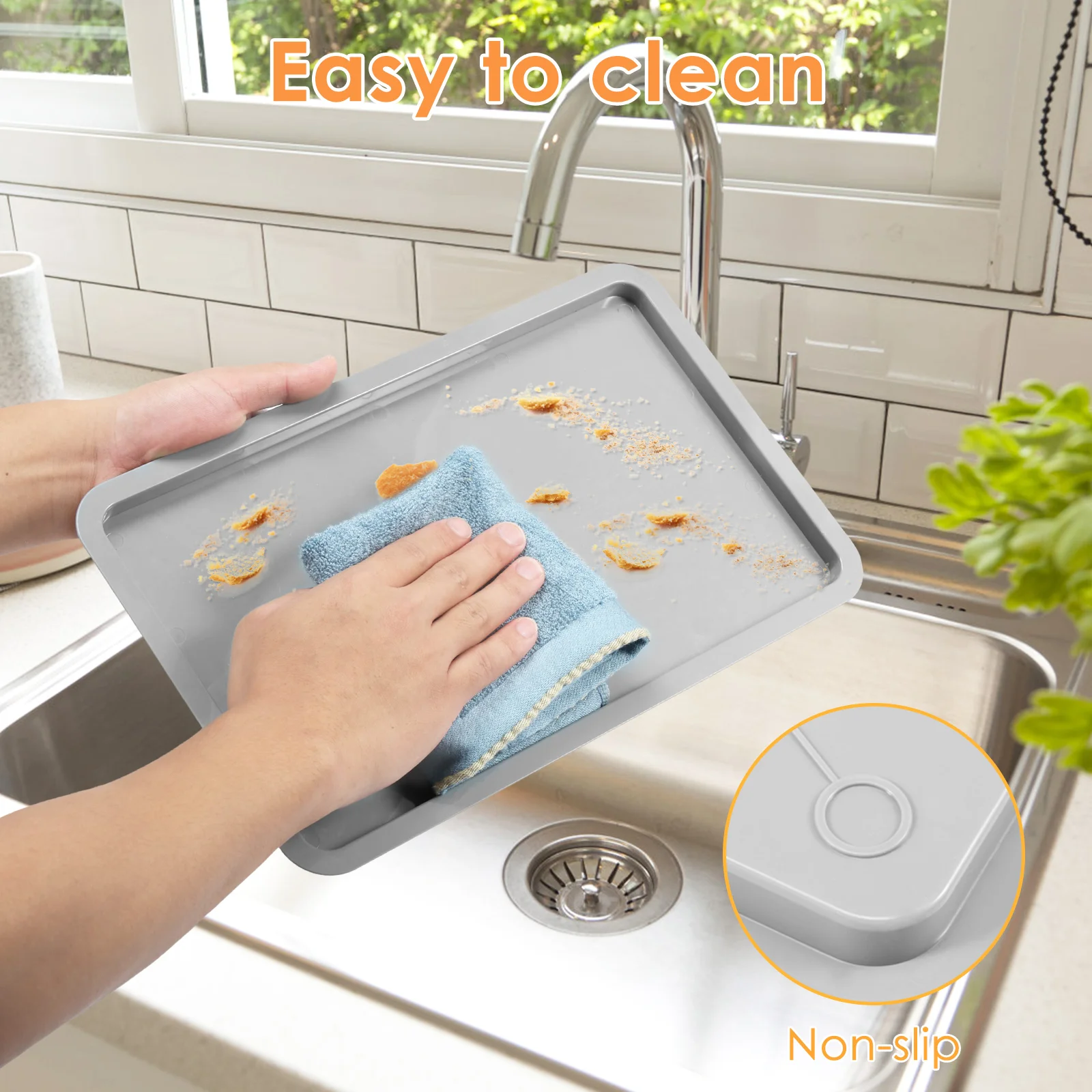 Новая ломтерезка для хлеба с подносом крошки 6 Регулируемых Ширин направляющая