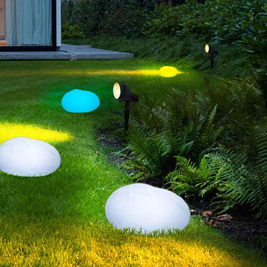 

Solar Garden Light Waterproof Adjustable Charging Pathway Driveway Walkway Lawn Landscape Decor Lamp with Remote