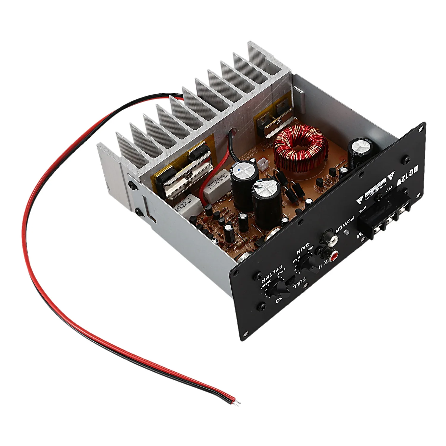 

S100 12V 150W Car Amplifier Board Bass Subwoofer Car Audio High Power Car Amplifier Board For 6 8 10 Inch Car Subwoofer