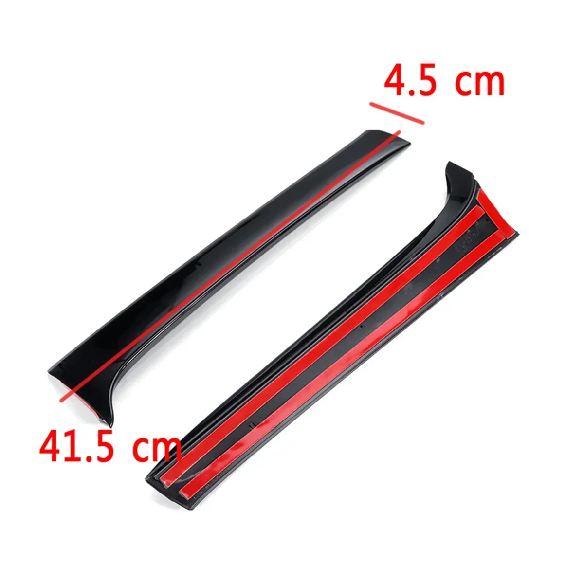 Автомобильный спойлер с боковым краем и хвостовым откидным клапаном спойлером