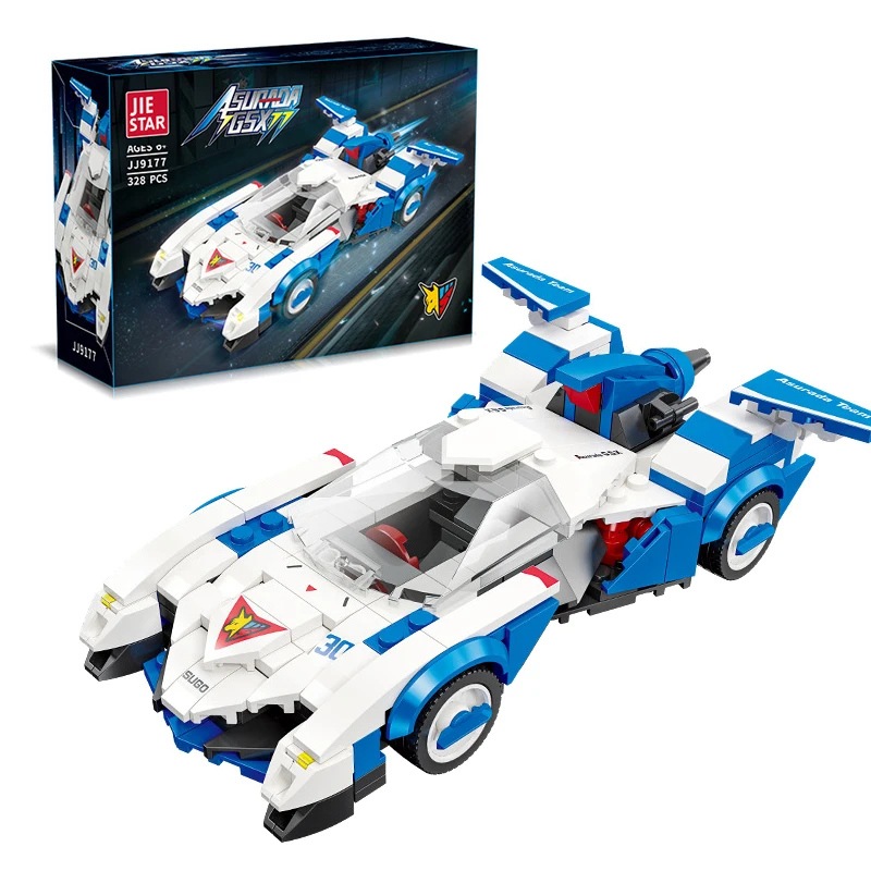 328 шт. MOC Mini Asurada G.S.X строительные блоки модель KNIGHT SAVIOR 005 кирпичи сборка игрушек для