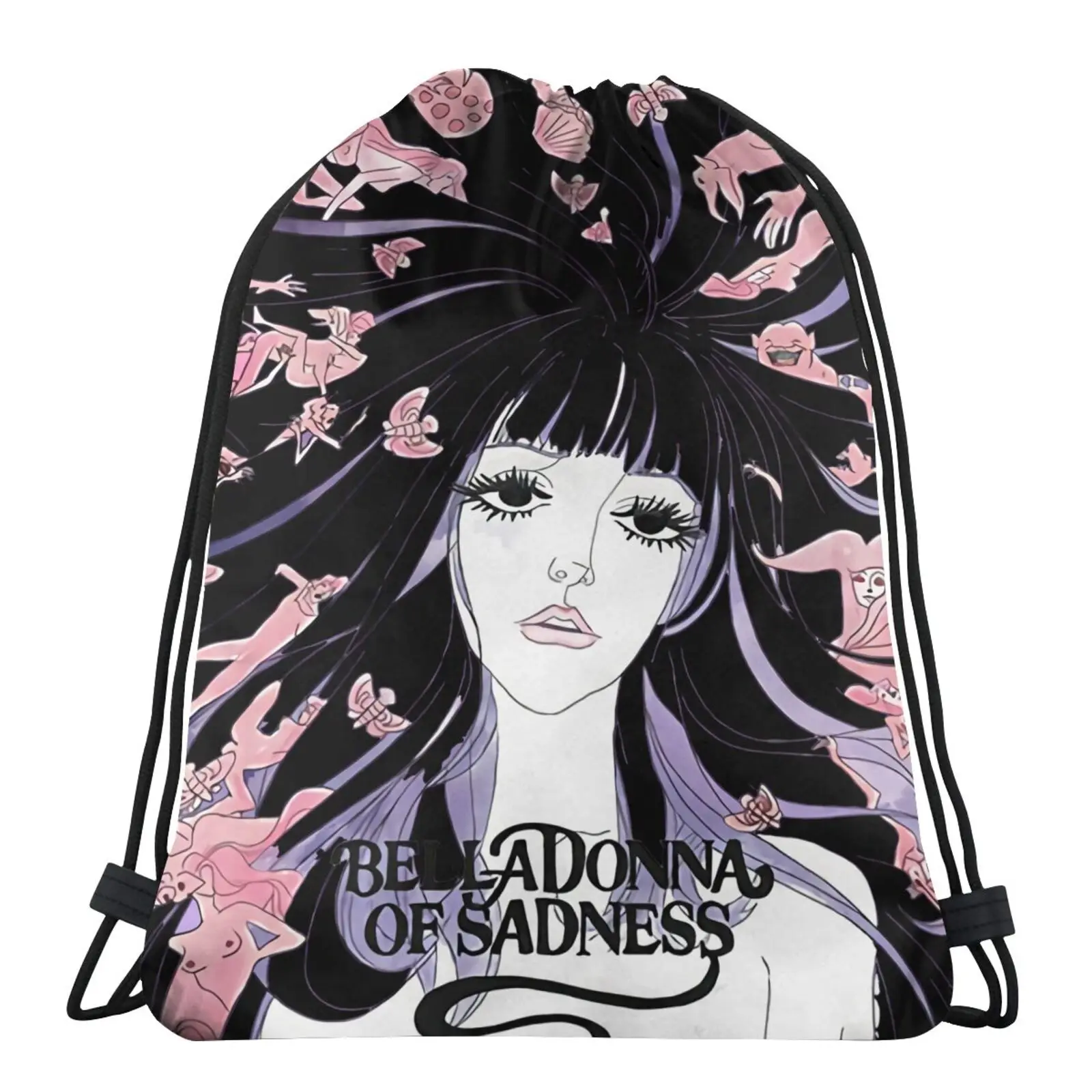 

Belladonna Of Sadness V2 Poster La Bag Backpack Sack Woman Screen Bag Pouch Cute Bucket Bag Cotton Bag Lace Backpack Shoes Bag
