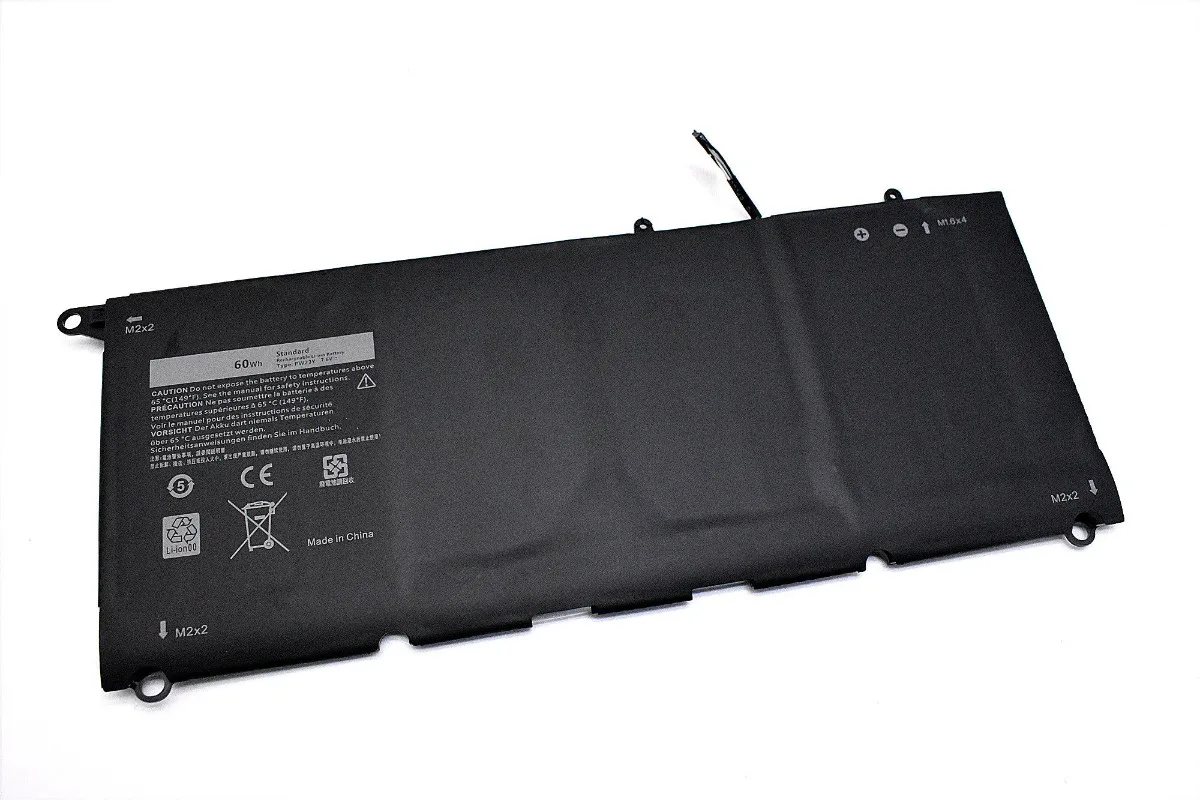 Фото Аккумулятор для ноутбука PW23Y 7.6V 7200mAh 60Wh для DELL XPS 13 9360 P54G PW23Y RNP72 TP1GT №4