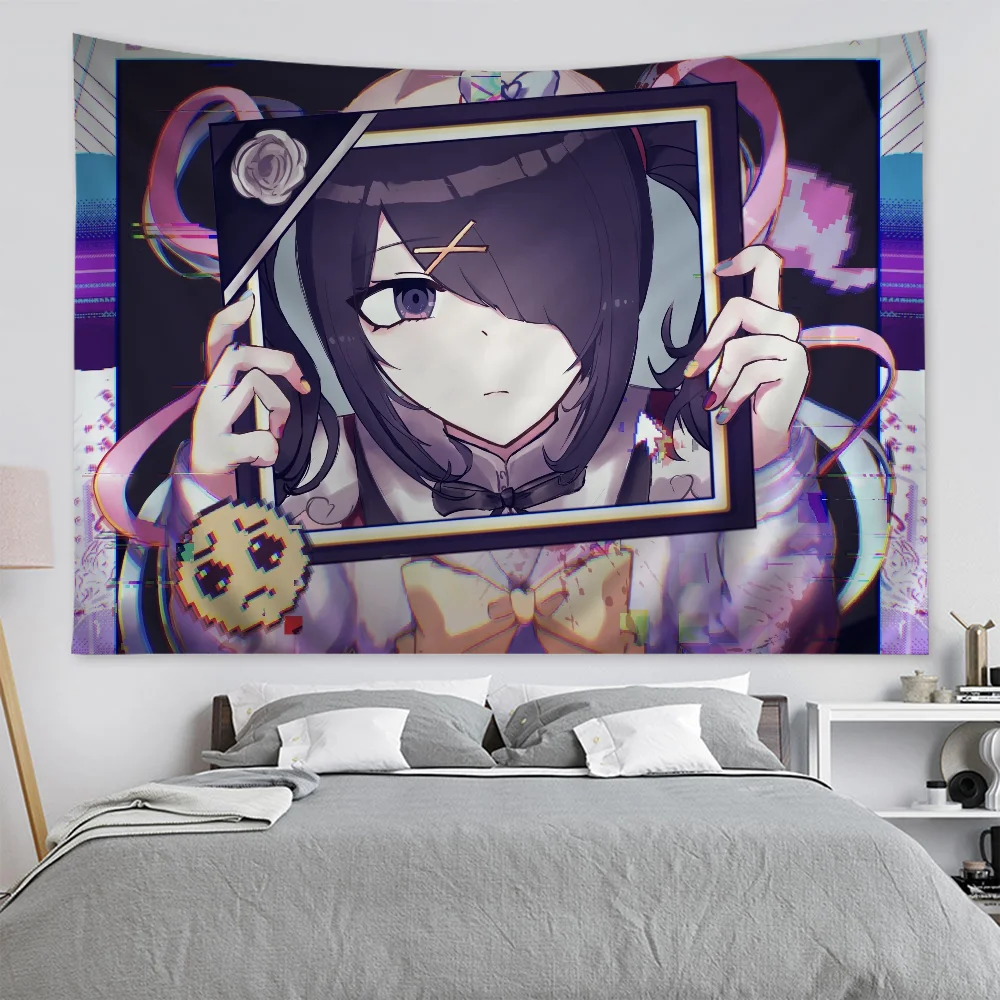 N-Needy Girl O-Overdose игровой график гобелен для гостиной домашний декор в общежитии