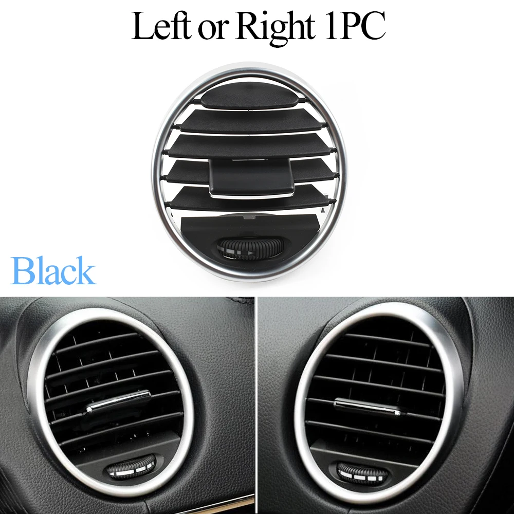 

Автомобильная передняя левая и правая центральная решетка вентиляционного отверстия переменного тока, накладка на панель для Mercedes Benz W164 M ML GL 300 350 450 500 2005-2012