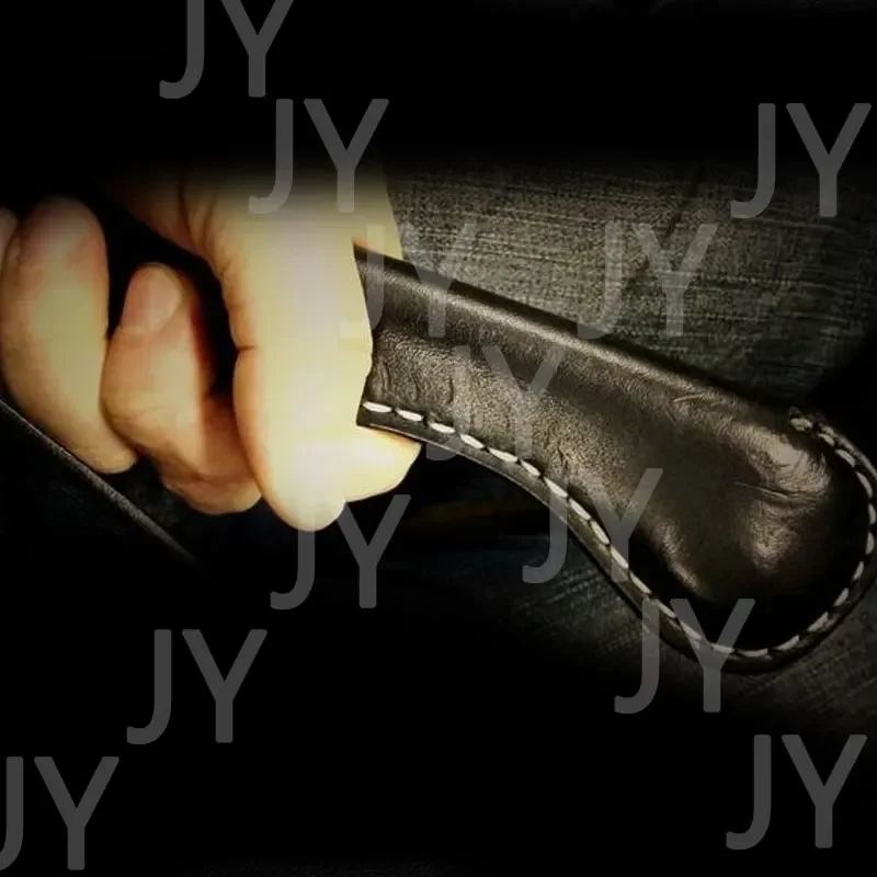 Скульптура ручной работы Бостонская кожаная ракетка Открытый Edc Портативный