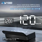 Проектор на лобовое стекло WYOBD M5, проектор на лобовое стекло, Автомобильный цифровой дисплей, Speedmeter Aoto, аксессуары